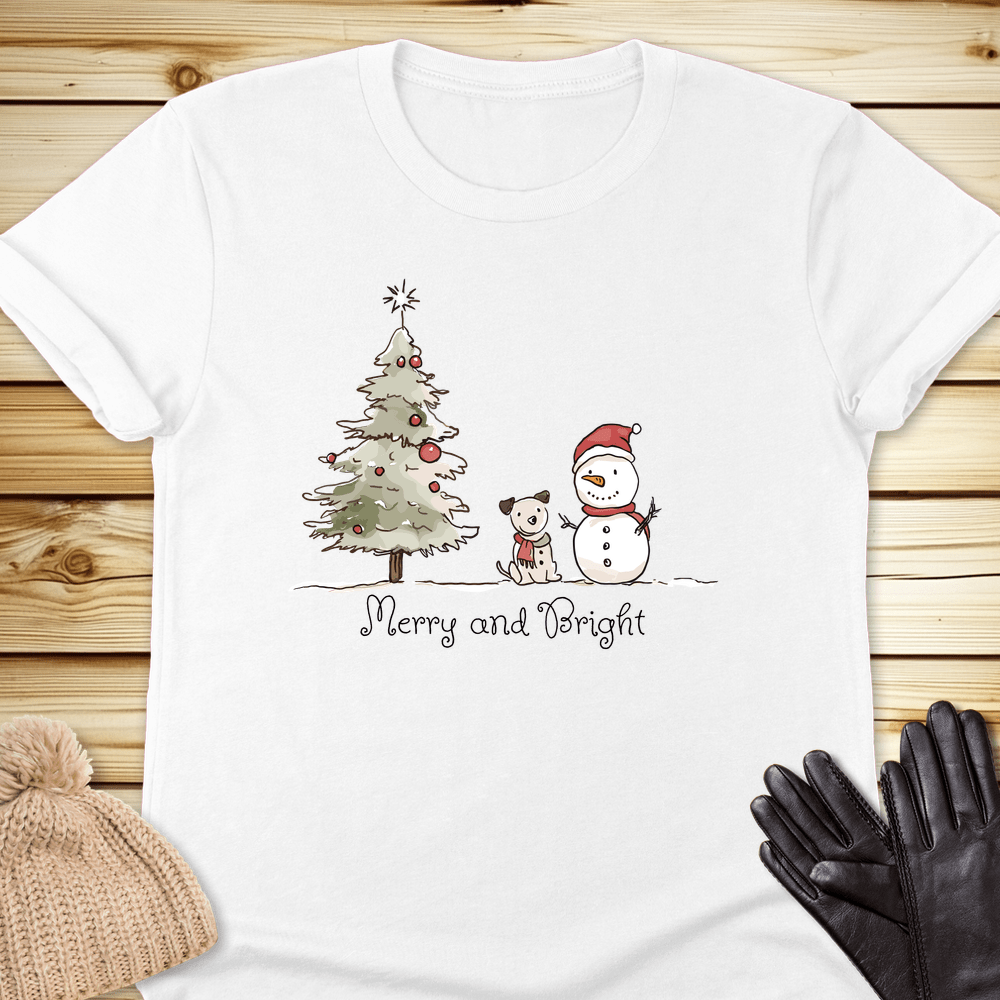 Merry and Bright Tshirt