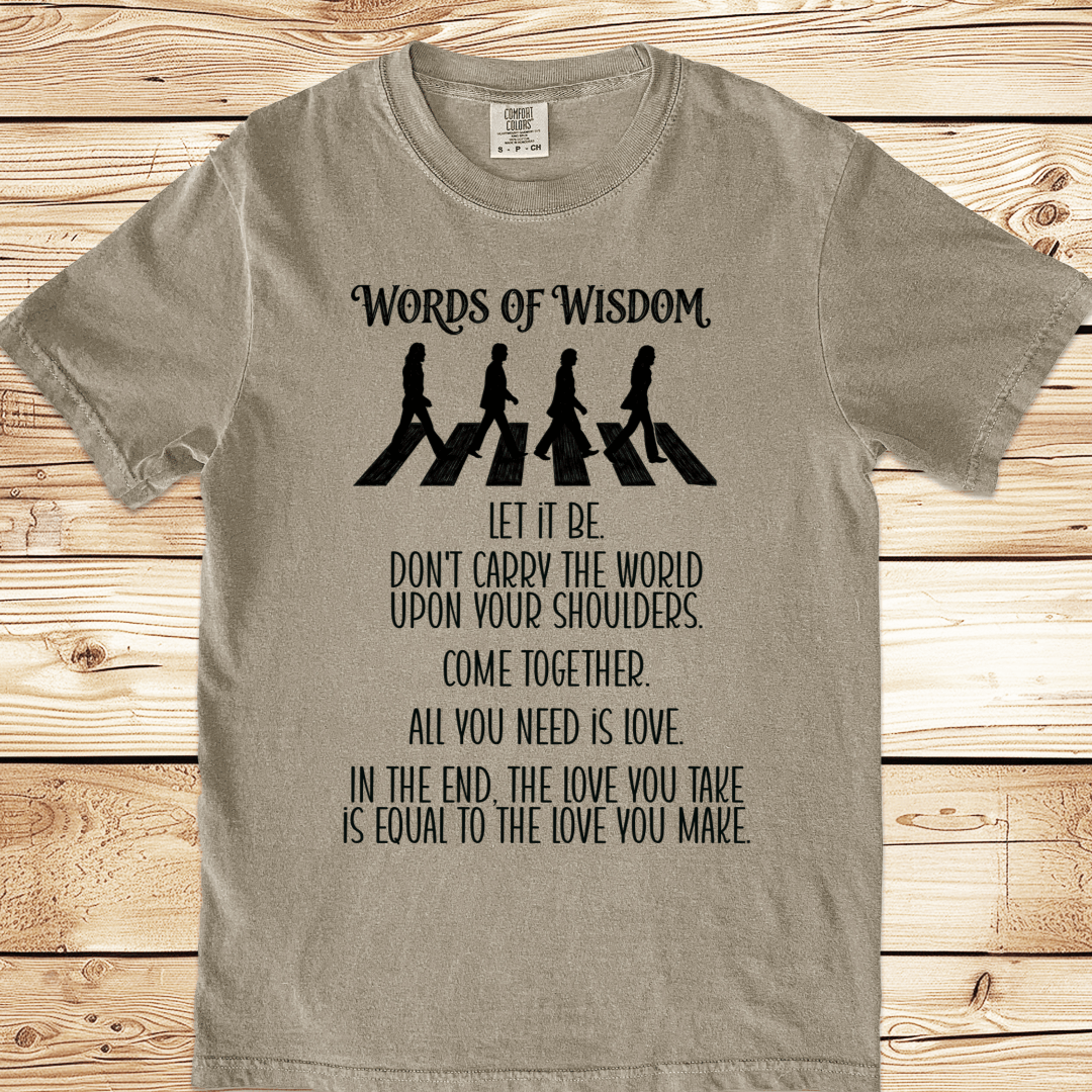 Words of Wisdom Relaxed Fit Tee - Ramblin Road