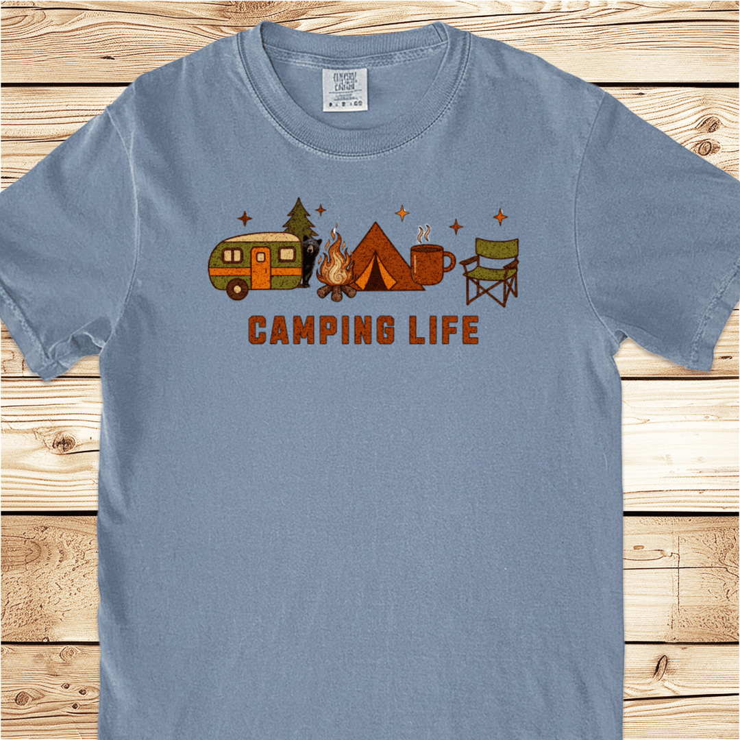 Camping Life Relaxed Fit Tee - Ramblin Road
