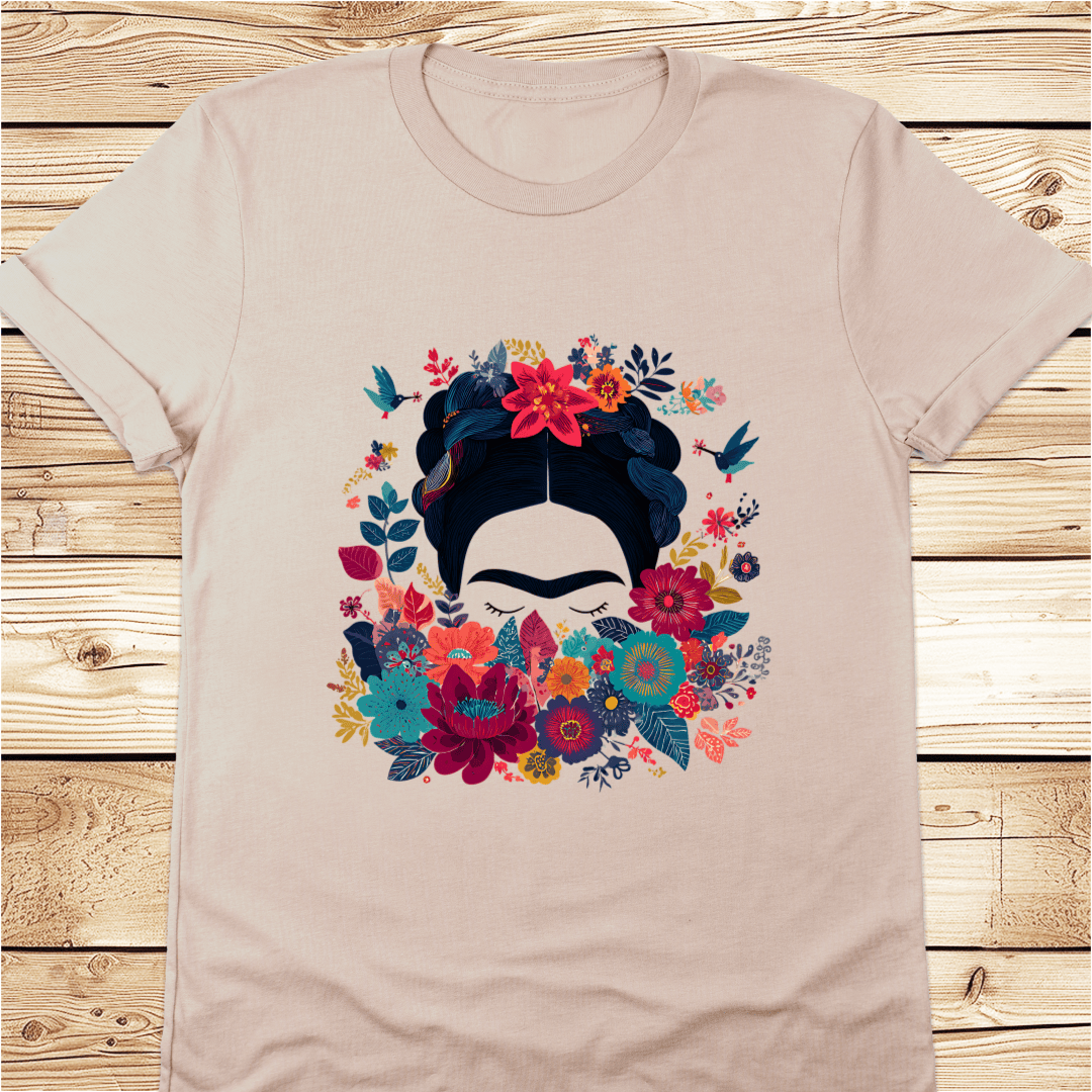 Frida Kahlo Be Wild Tshirt - Ramblin Road