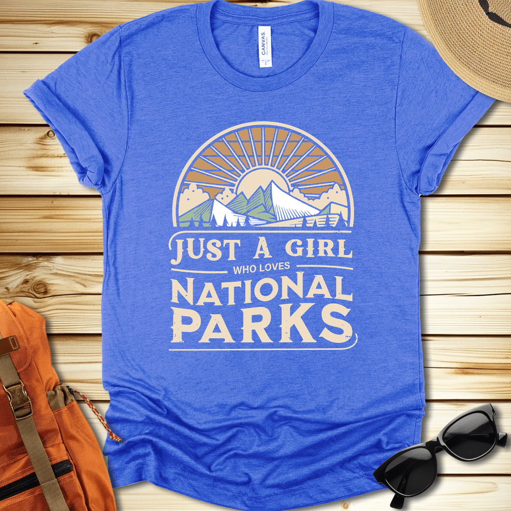 Just A Girl National Parks Tshirts