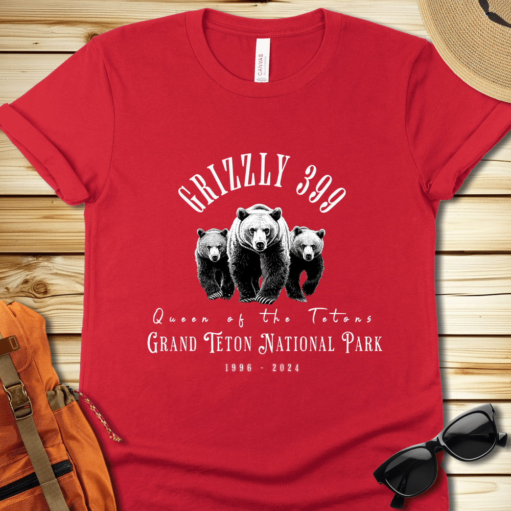 Grizzly 399 Grand Teton National Park Tshirt