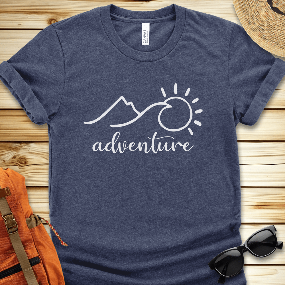 Adventure Line Art Tshirt