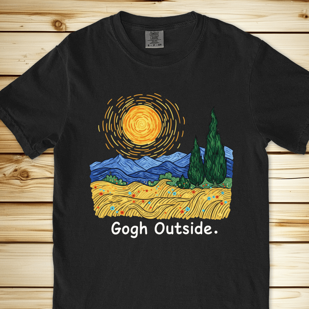 Gogh Outside Wheatfield Relaxed Fit Tee - Ramblin Road