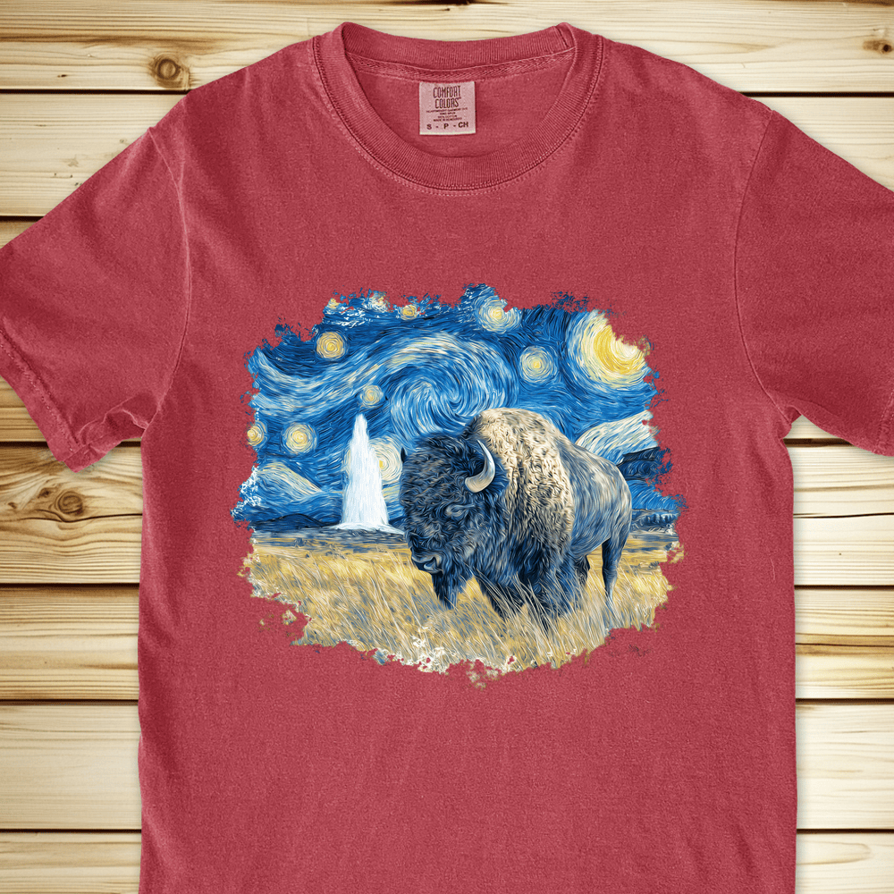 Van Gogh Starry Night Relaxed Fit Tee