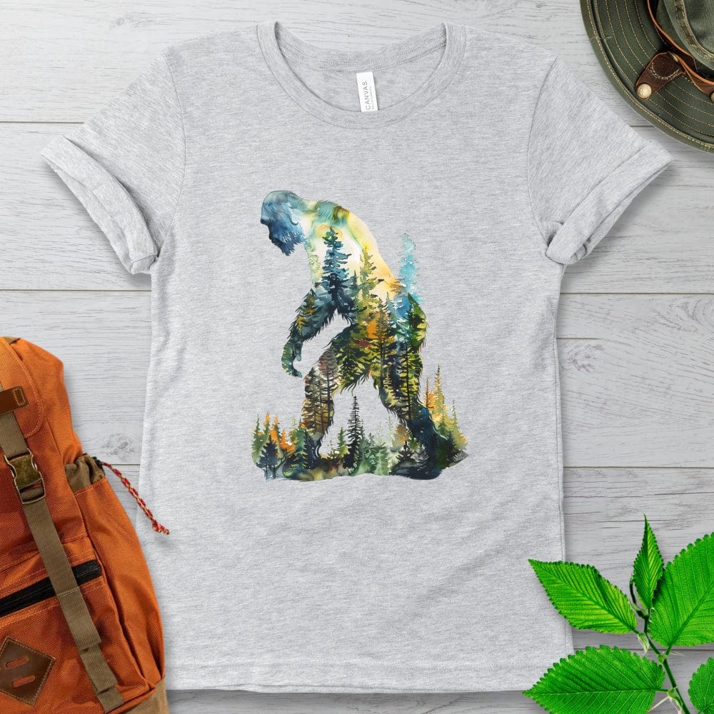 Bigfoot In The Forest Tshirt