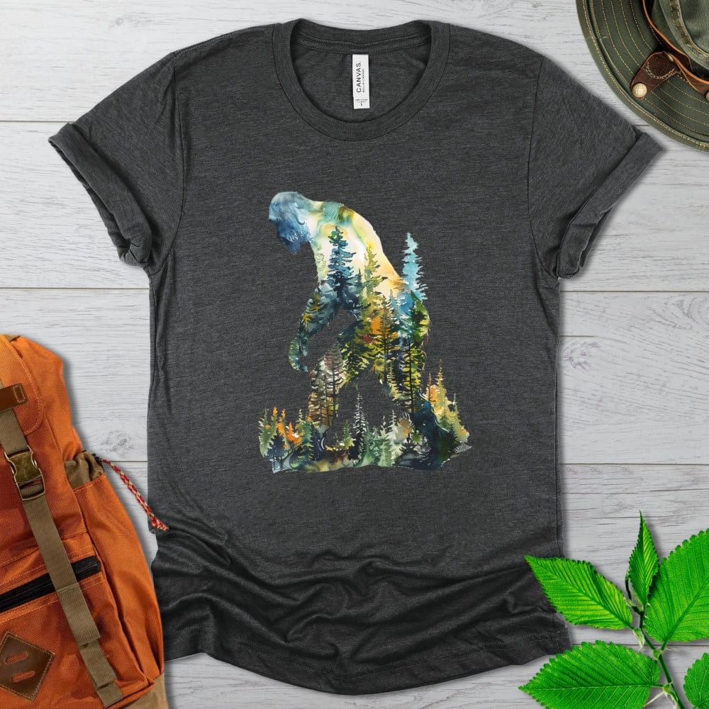 Bigfoot In The Forest Tshirt