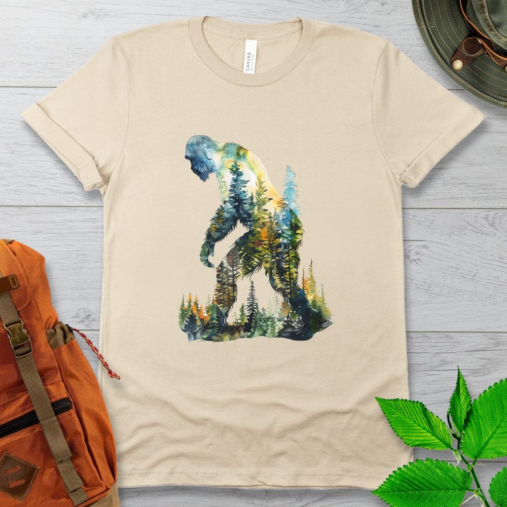 Bigfoot In The Forest Tshirt