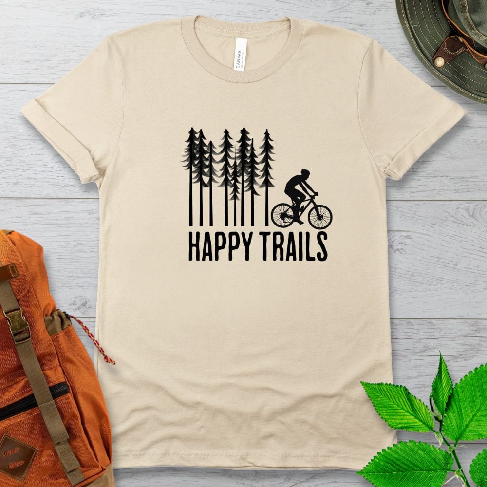 Happy Trails Mountain Bike TShirt