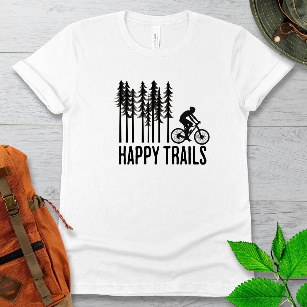 Happy Trails Mountain Bike TShirt