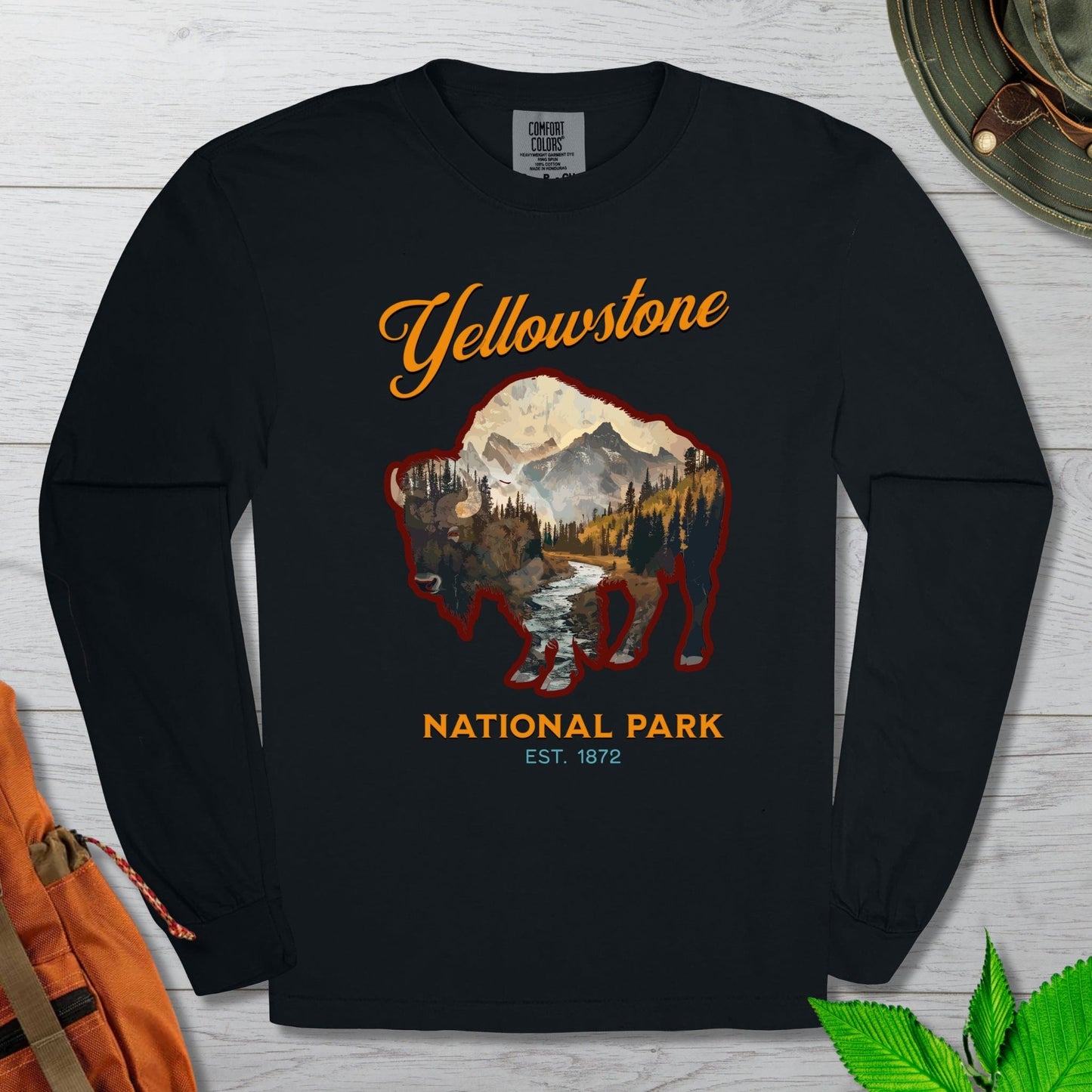 Yellowstone National Park Long Sleeve Tshirt