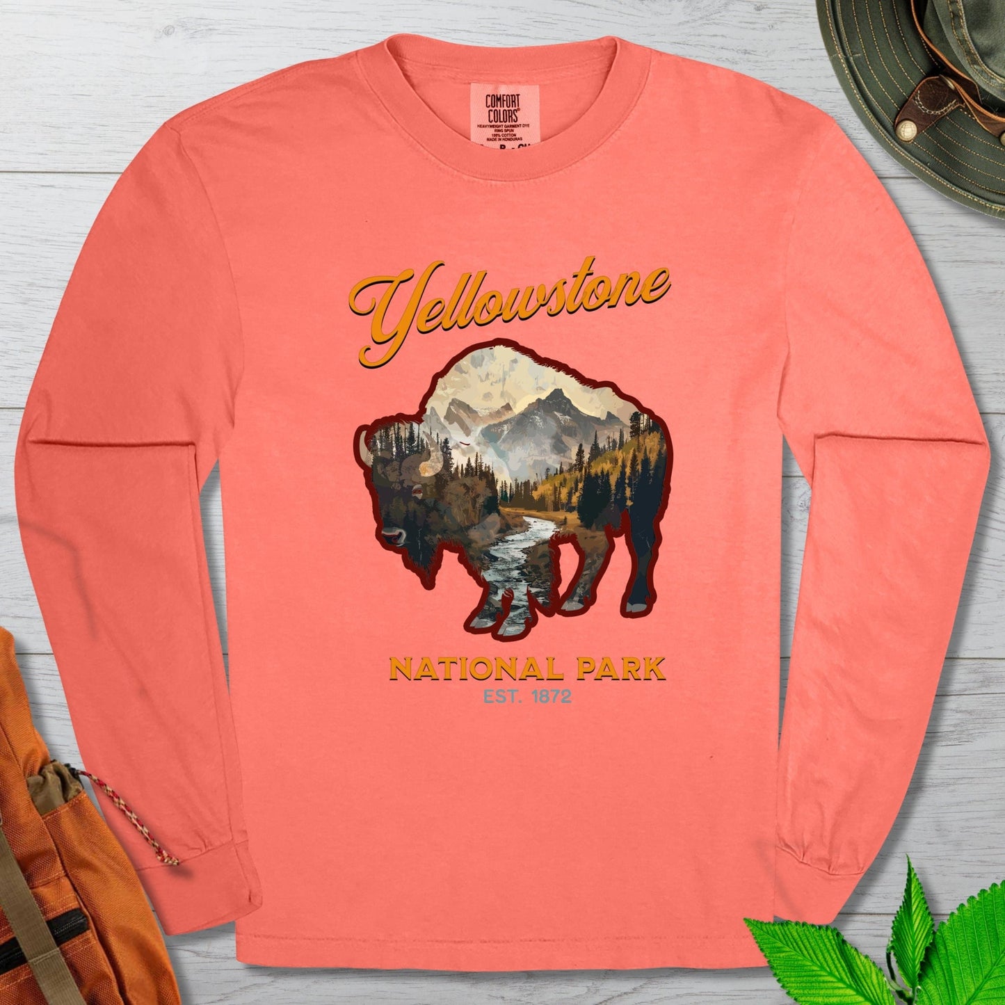 Yellowstone National Park Long Sleeve Tshirt