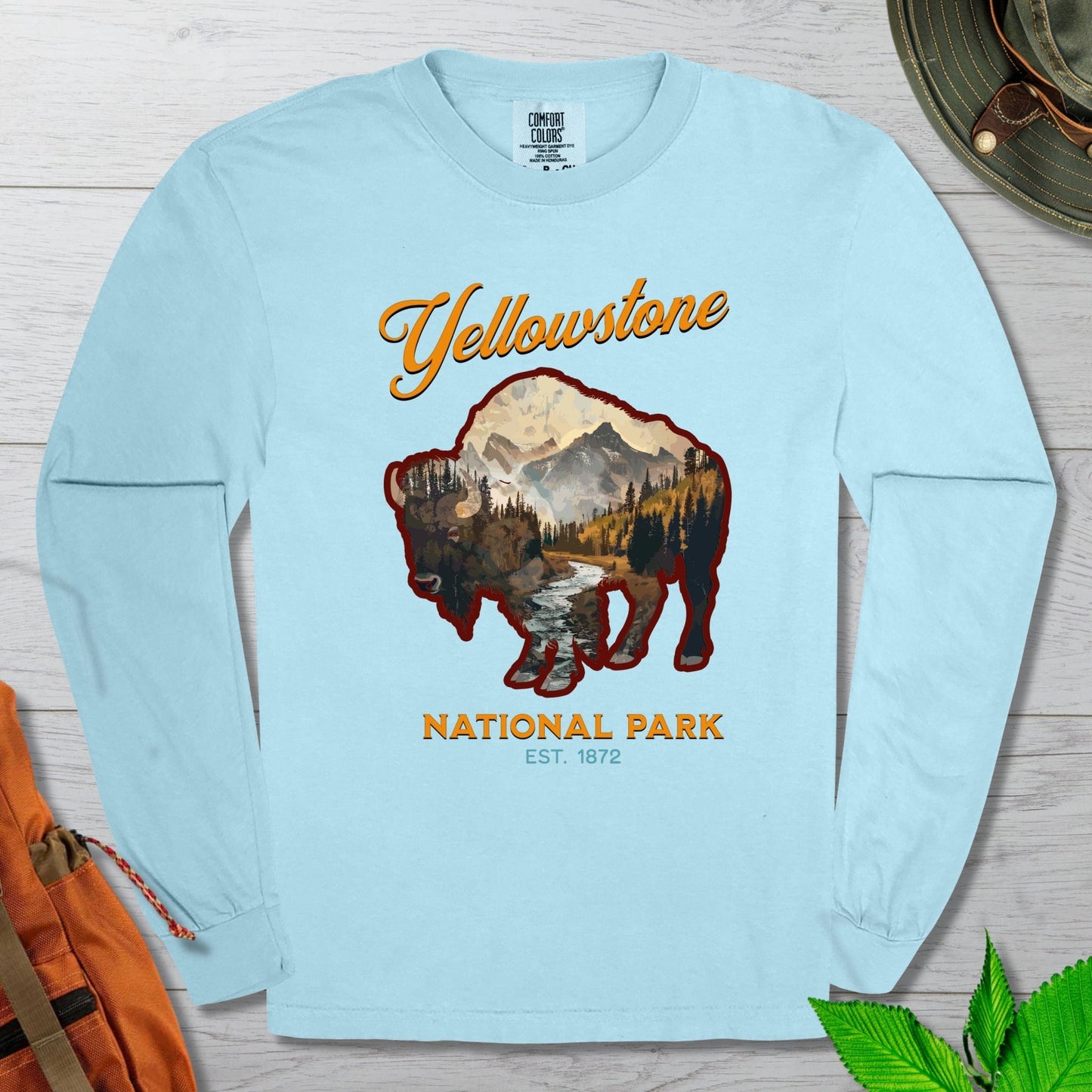 Yellowstone National Park Long Sleeve Tshirt