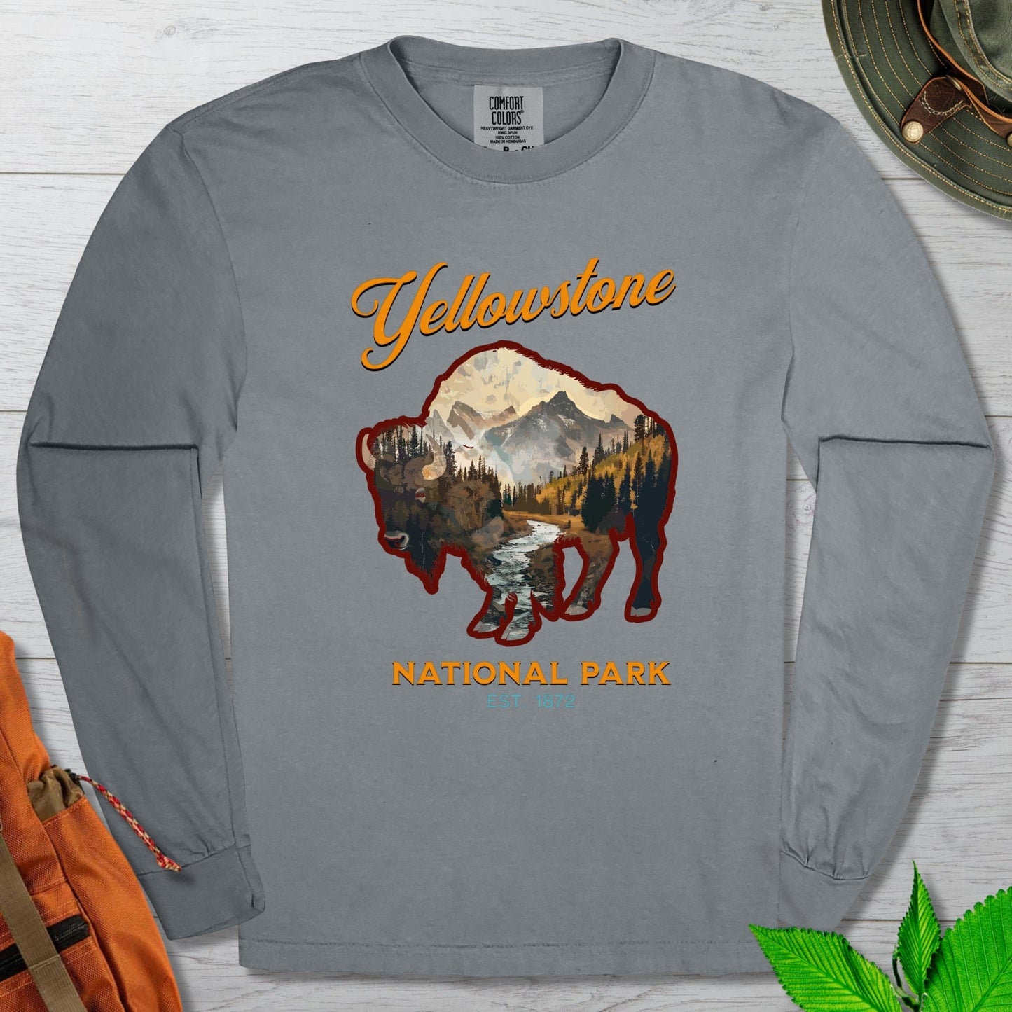 Yellowstone National Park Long Sleeve Tshirt