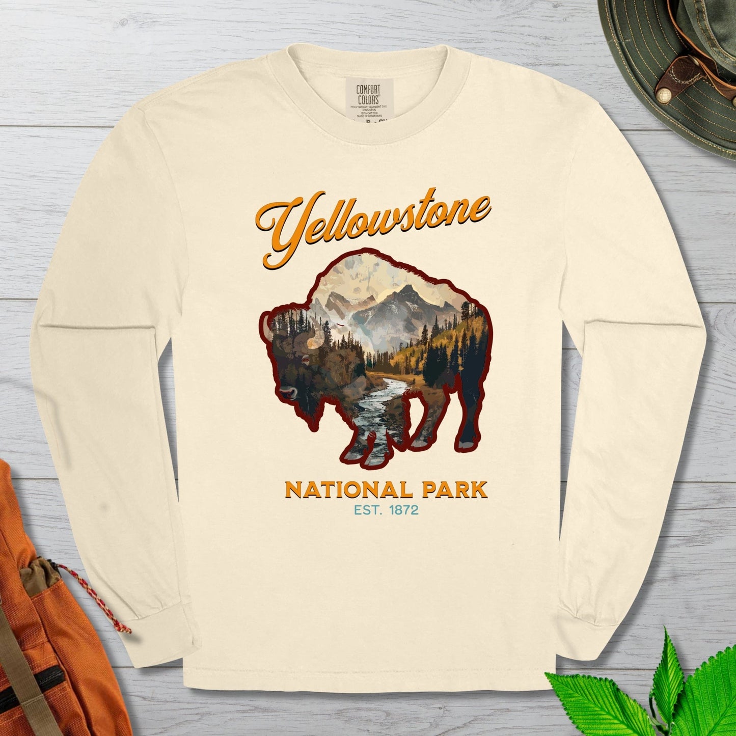 Yellowstone National Park Long Sleeve Tshirt