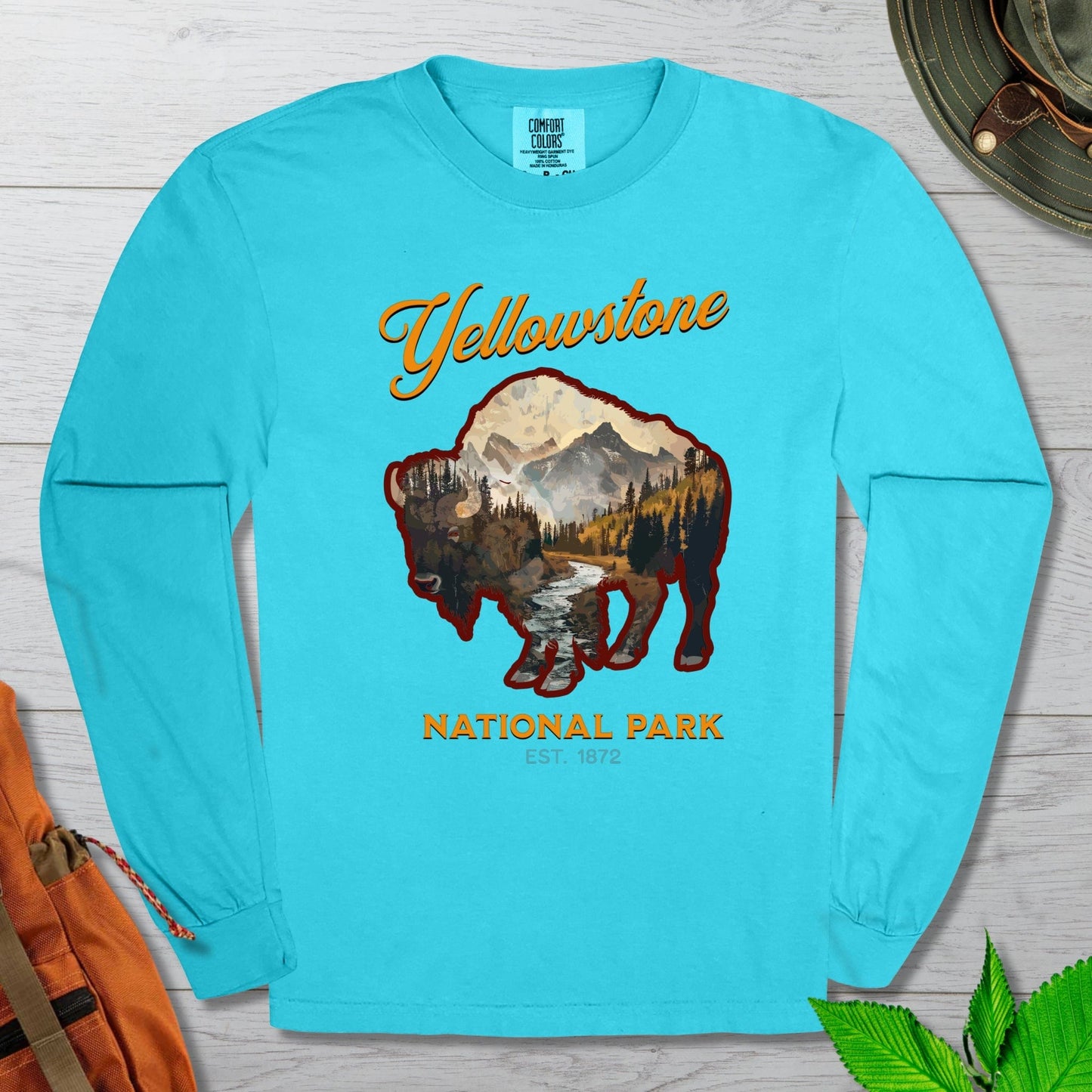 Yellowstone National Park Long Sleeve Tshirt