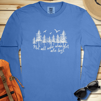Not All Who Wander Long Sleeve Tshirt
