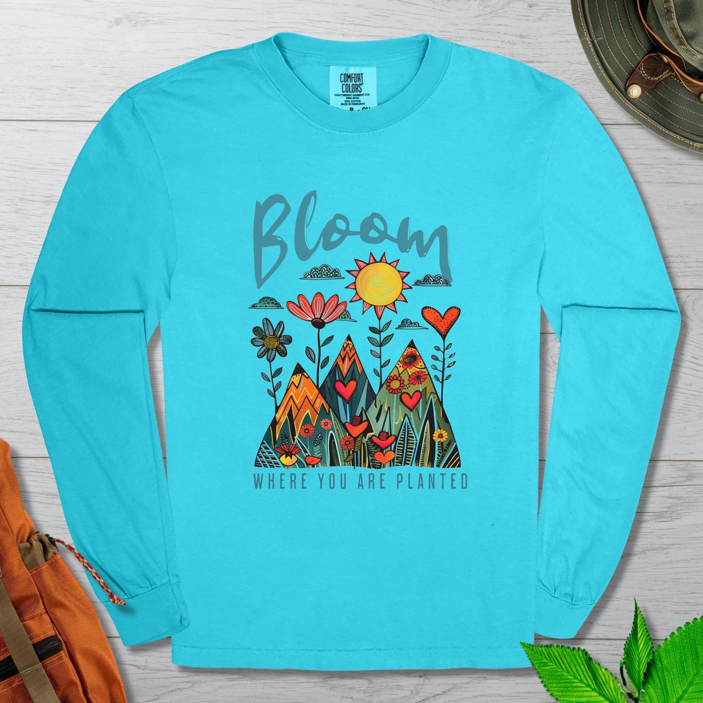 Bloom Where You Are Planted Long Sleeve Tshirt