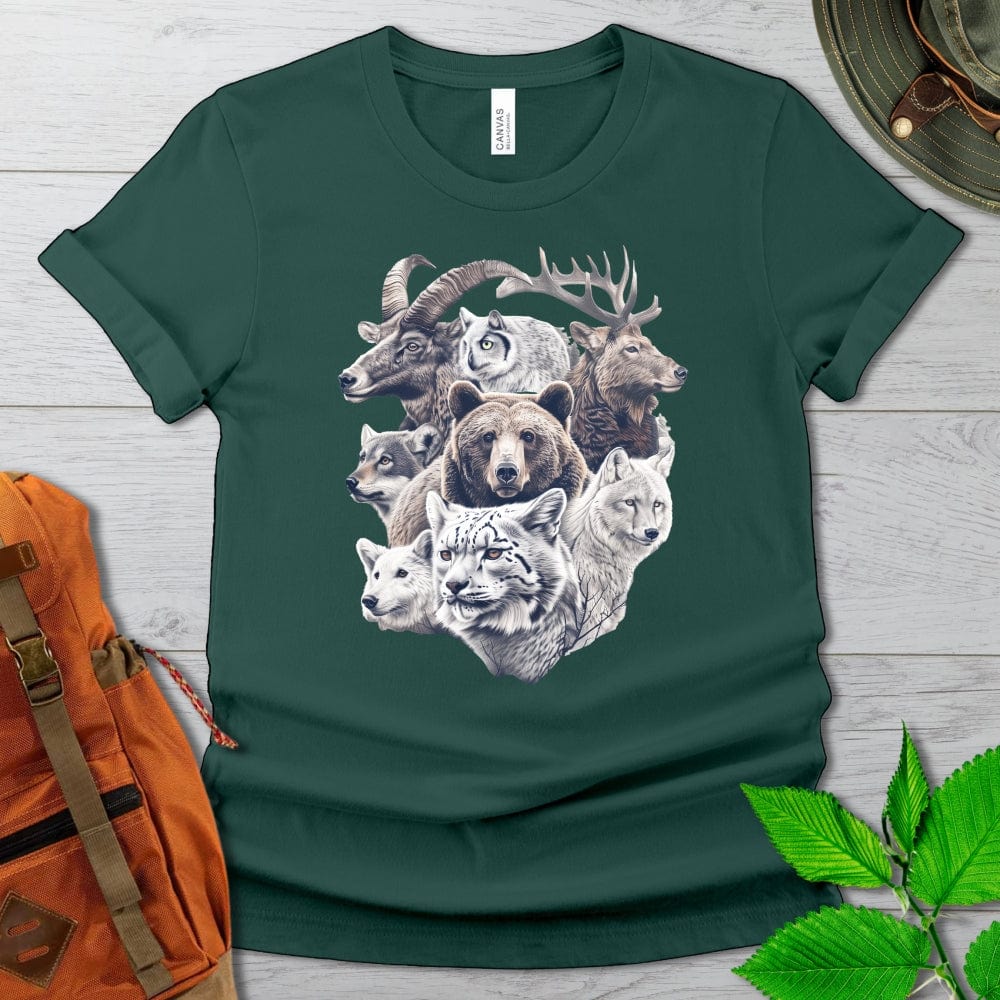 Wildlife Collage Tshirt