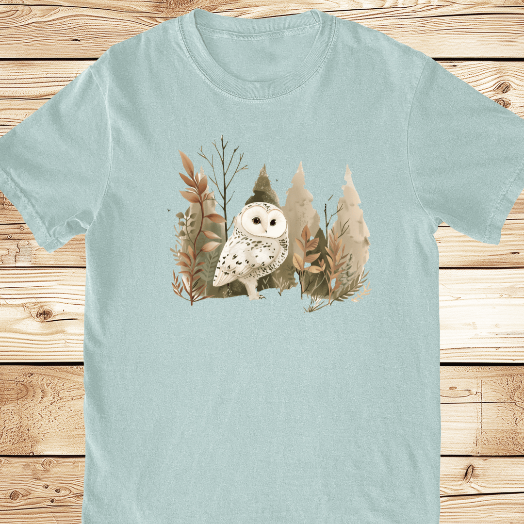 Snow Owl Relaxed Fit Tee - Ramblin Road