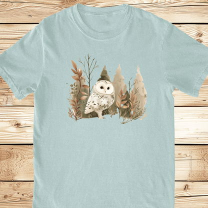 Snow Owl Relaxed Fit Tee - Ramblin Road