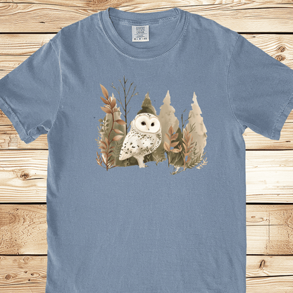 Snow Owl Relaxed Fit Tee - Ramblin Road