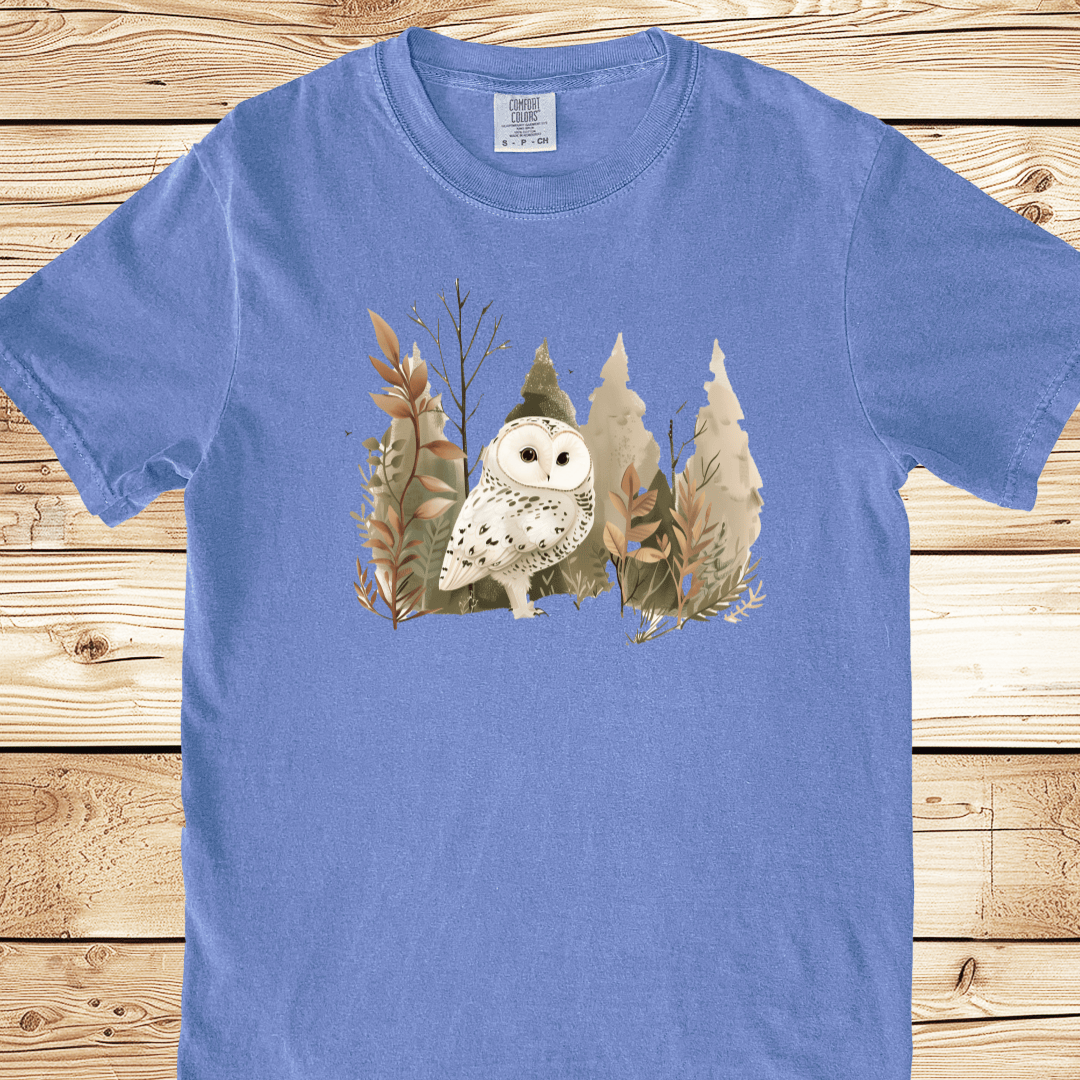 Snow Owl Relaxed Fit Tee - Ramblin Road