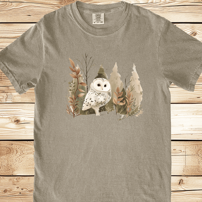 Snow Owl Relaxed Fit Tee - Ramblin Road
