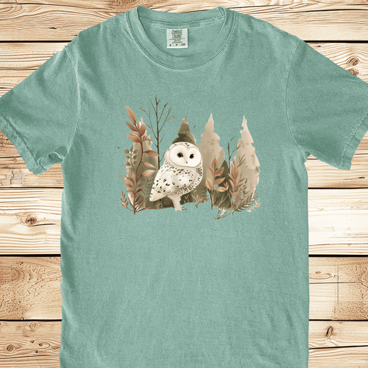 Snow Owl Relaxed Fit Tee - Ramblin Road