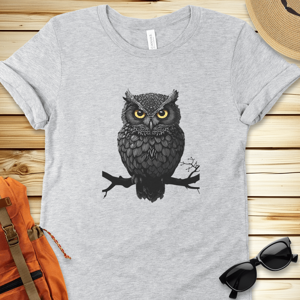 Black Owl Tshirt