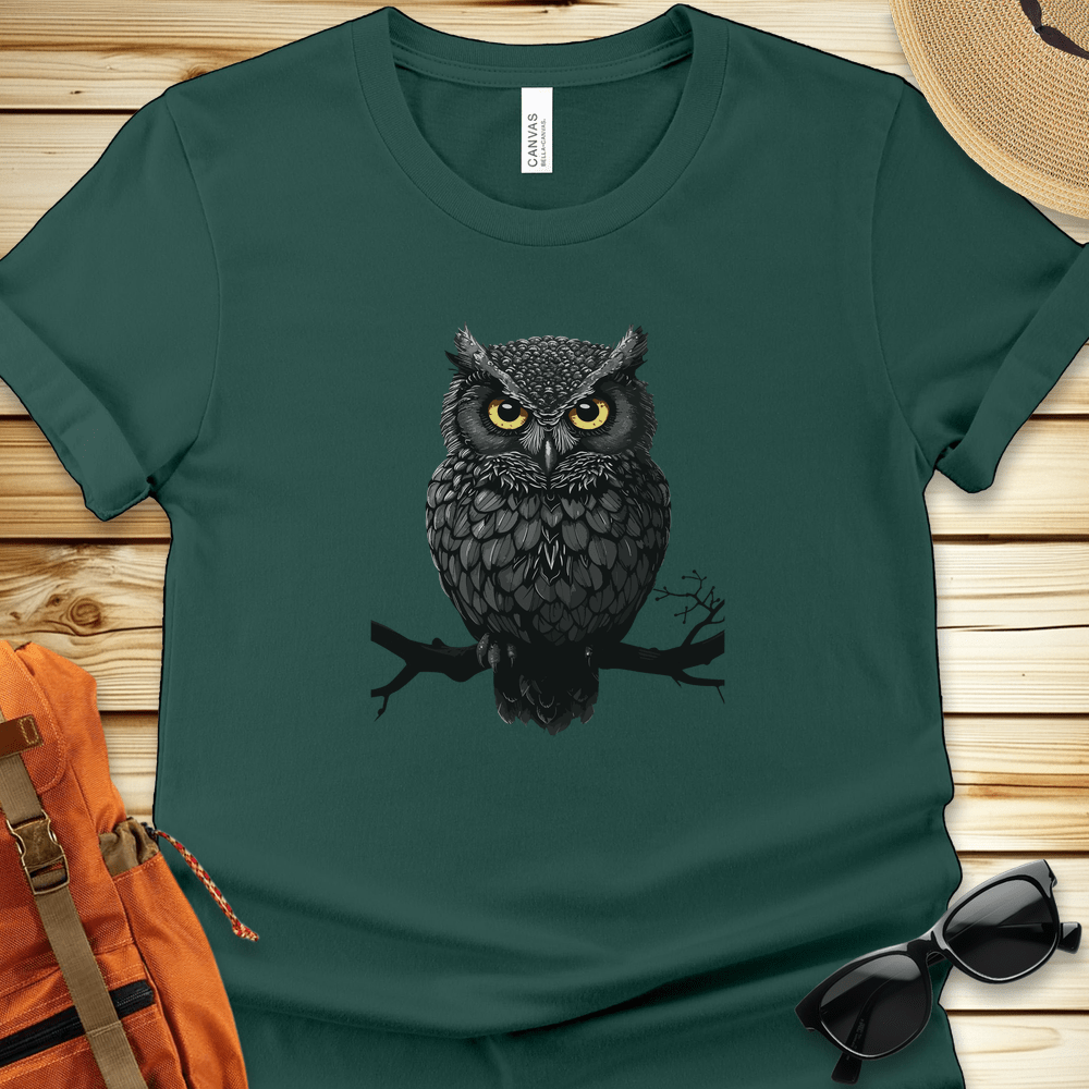 Black Owl Tshirt
