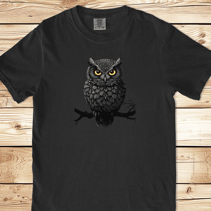 Black Owl Relaxed Fit Tee - Ramblin Road