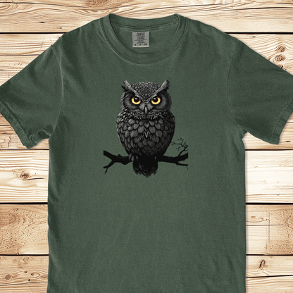 Black Owl Relaxed Fit Tee - Ramblin Road