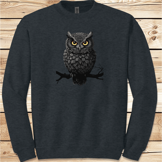 Black Owl Sweatshirt - Ramblin Road