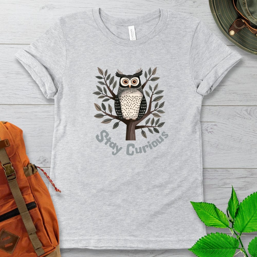 Stay Curious Owl Tshirt