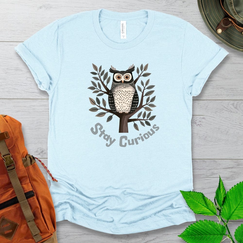 Stay Curious Owl Tshirt