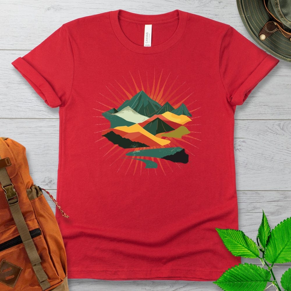 Abstract Landscape Tshirt