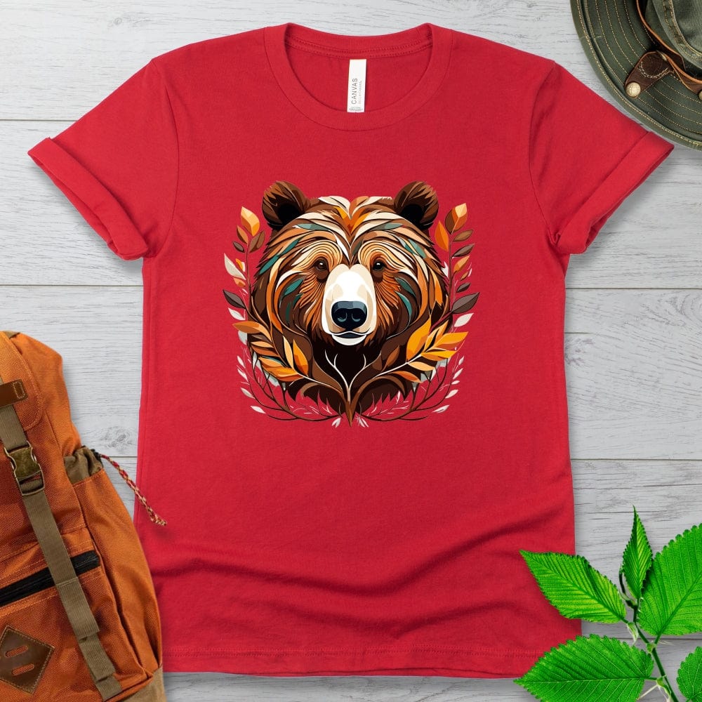 Bear Paper Cutout Tshirt