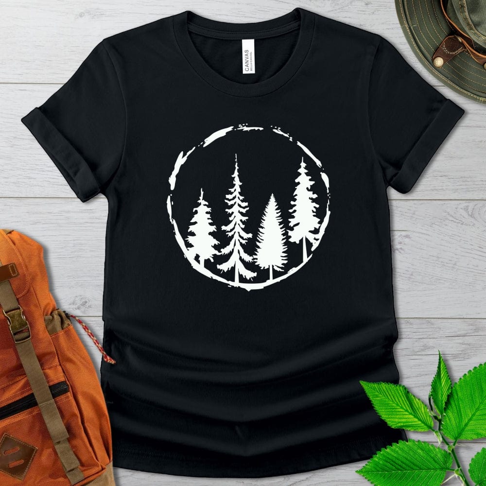 Forest Serenity Circle Tshirt