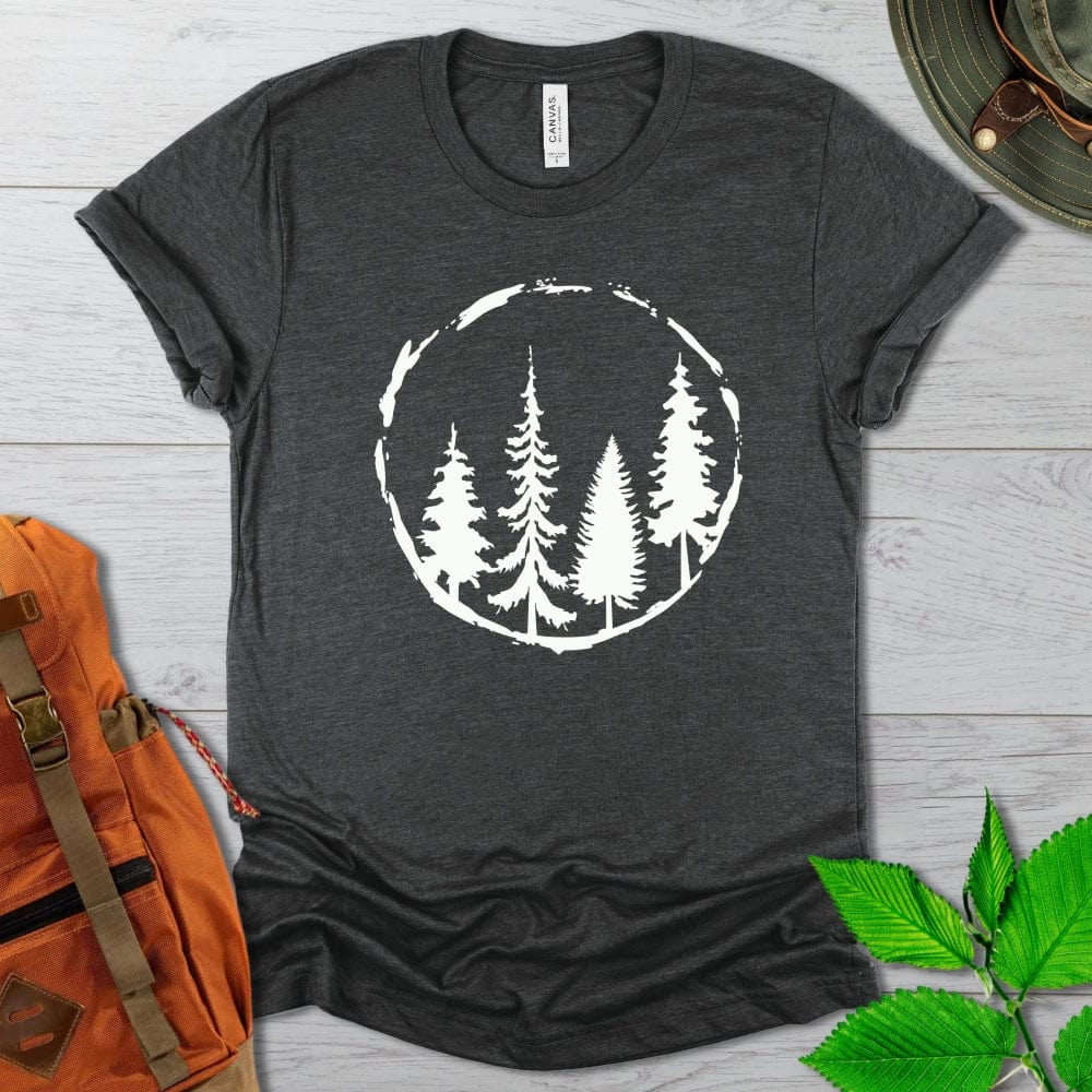 Forest Serenity Circle Tshirt