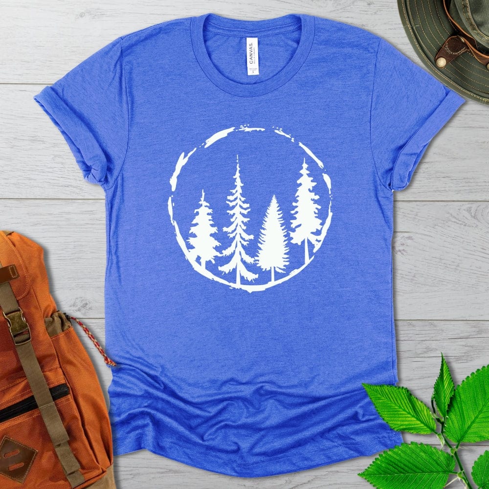 Forest Serenity Circle Tshirt