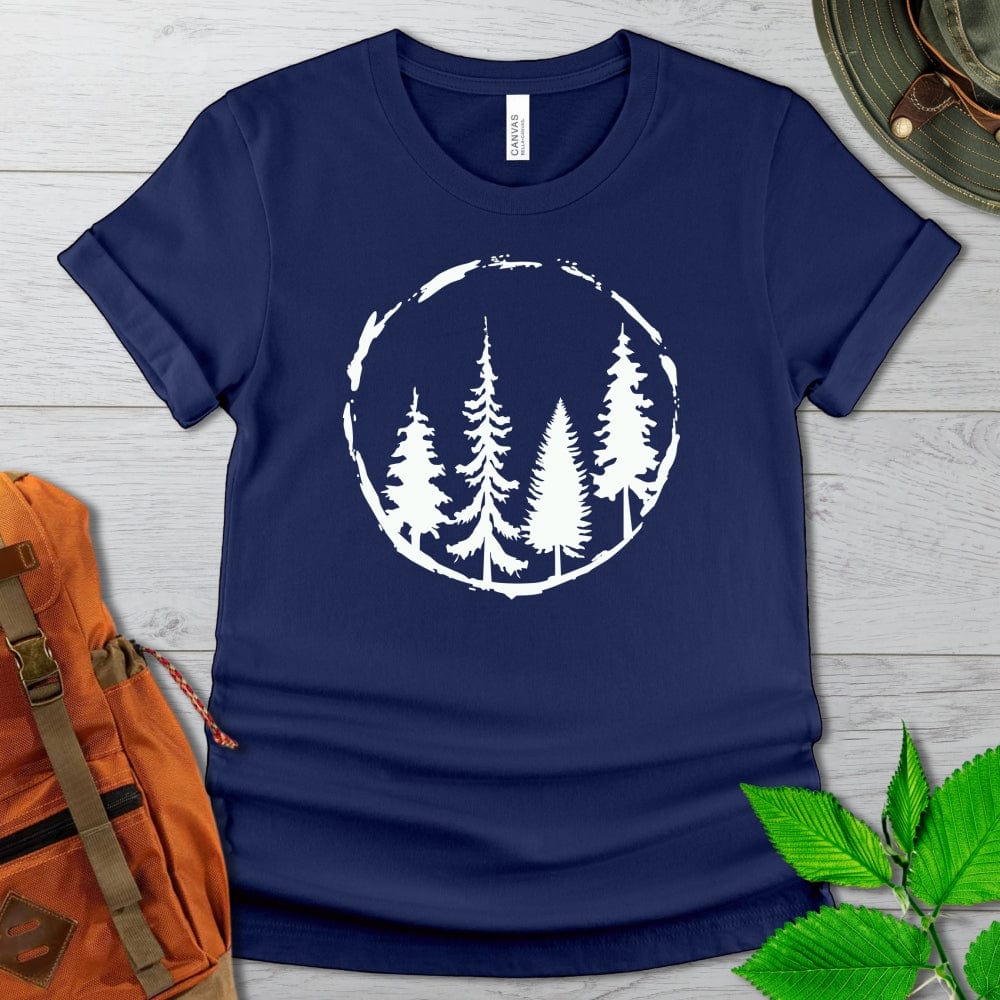 Forest Serenity Circle Tshirt