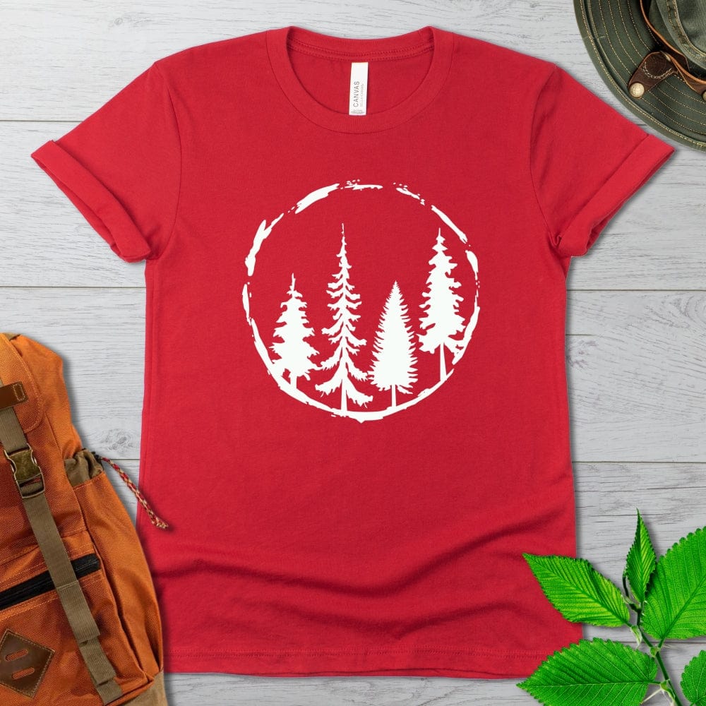 Forest Serenity Circle Tshirt