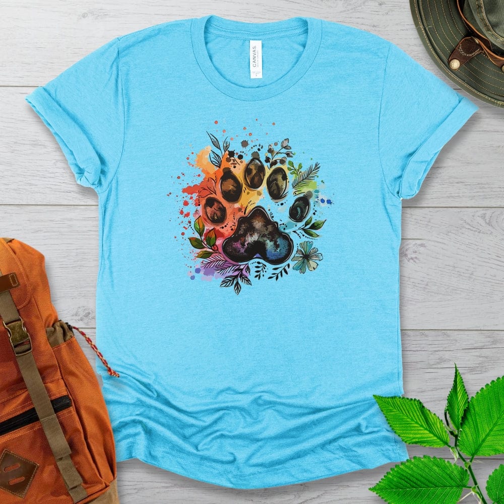 Bear Paw Print Tshirt