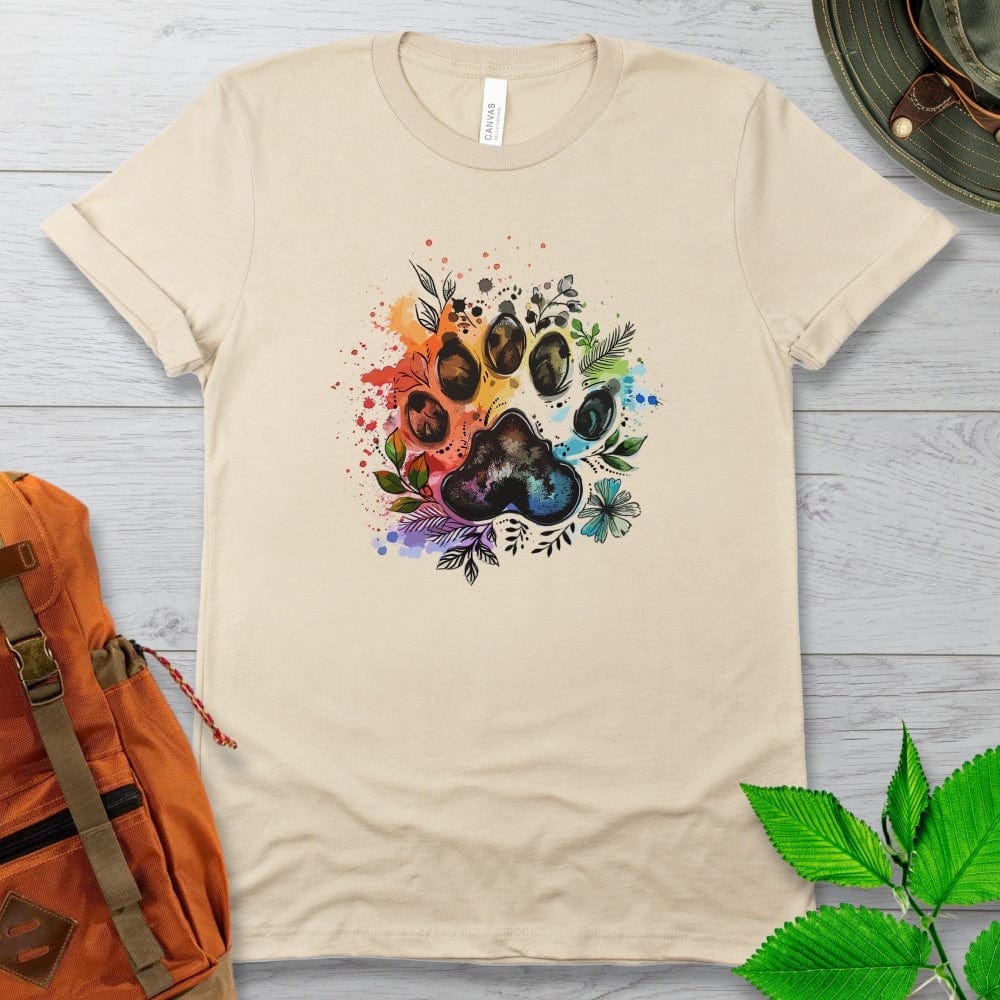 Bear Paw Print Tshirt