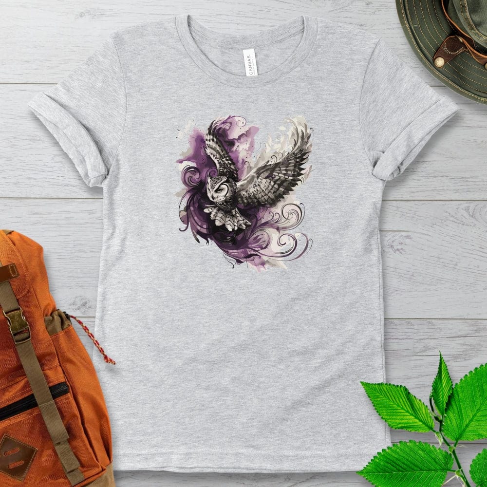 Owl In Flight Tshirt