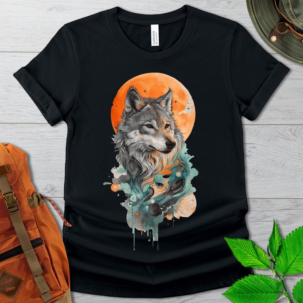 Abstract Wolf Tshirt