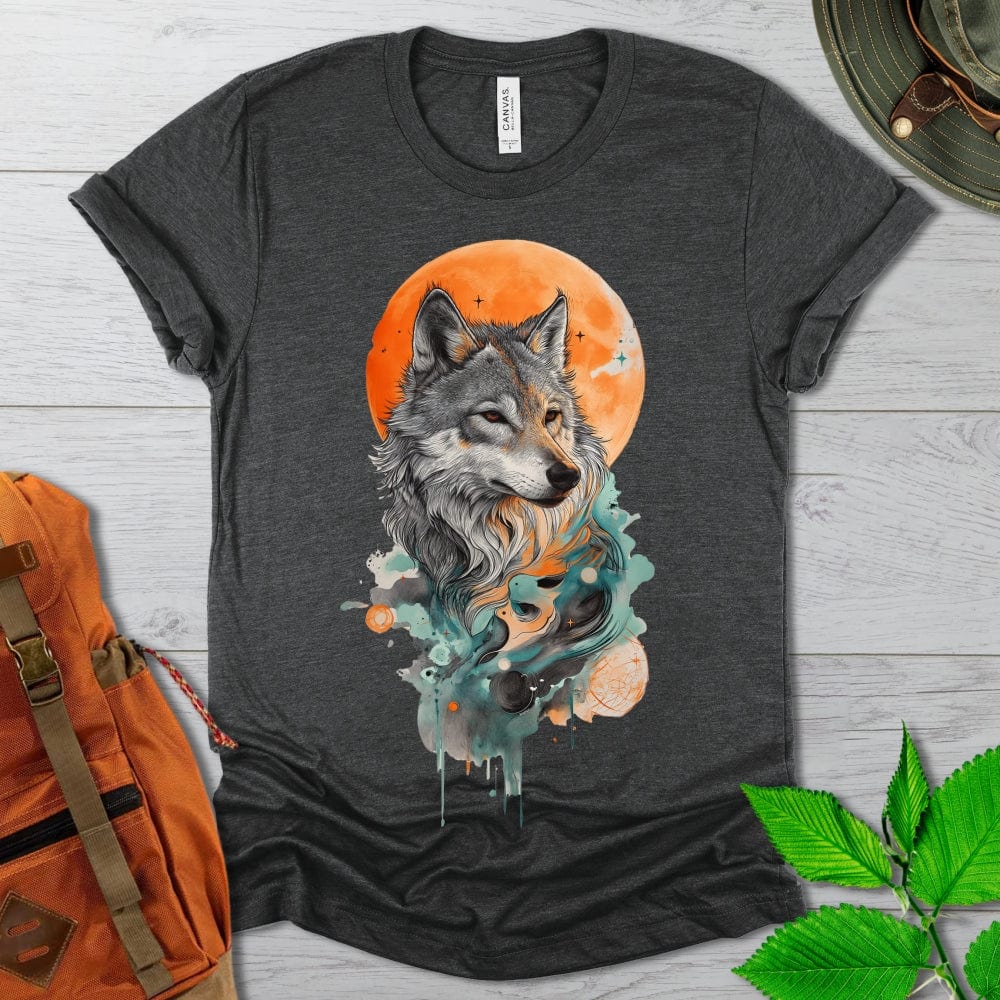 Abstract Wolf Tshirt