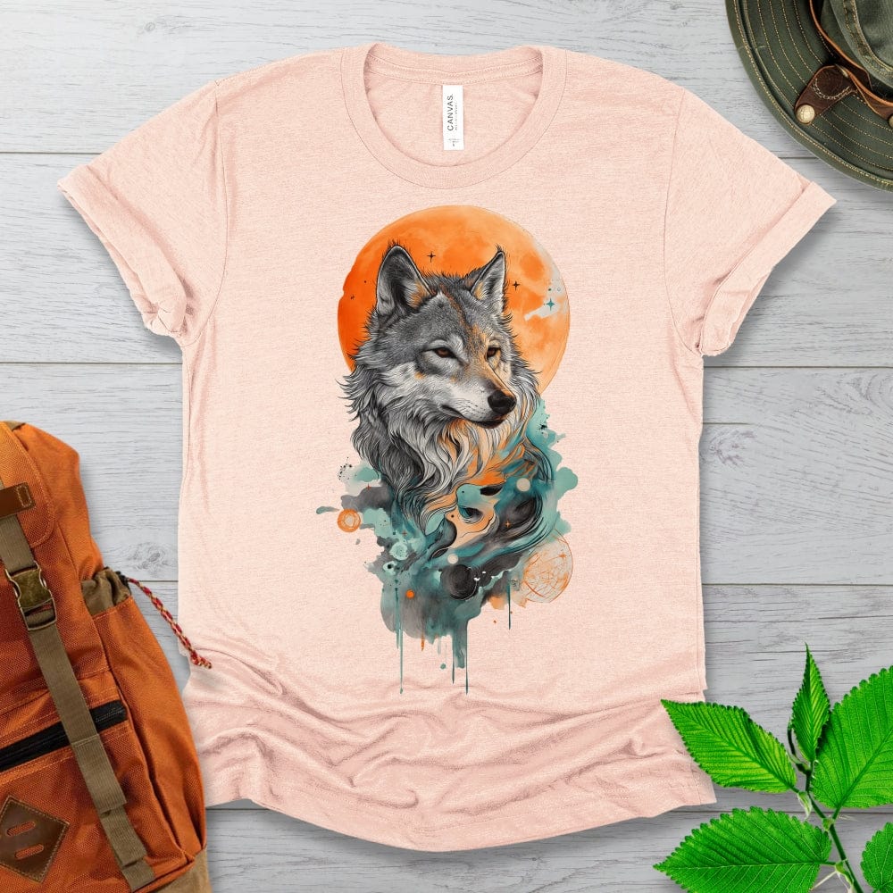 Abstract Wolf Tshirt