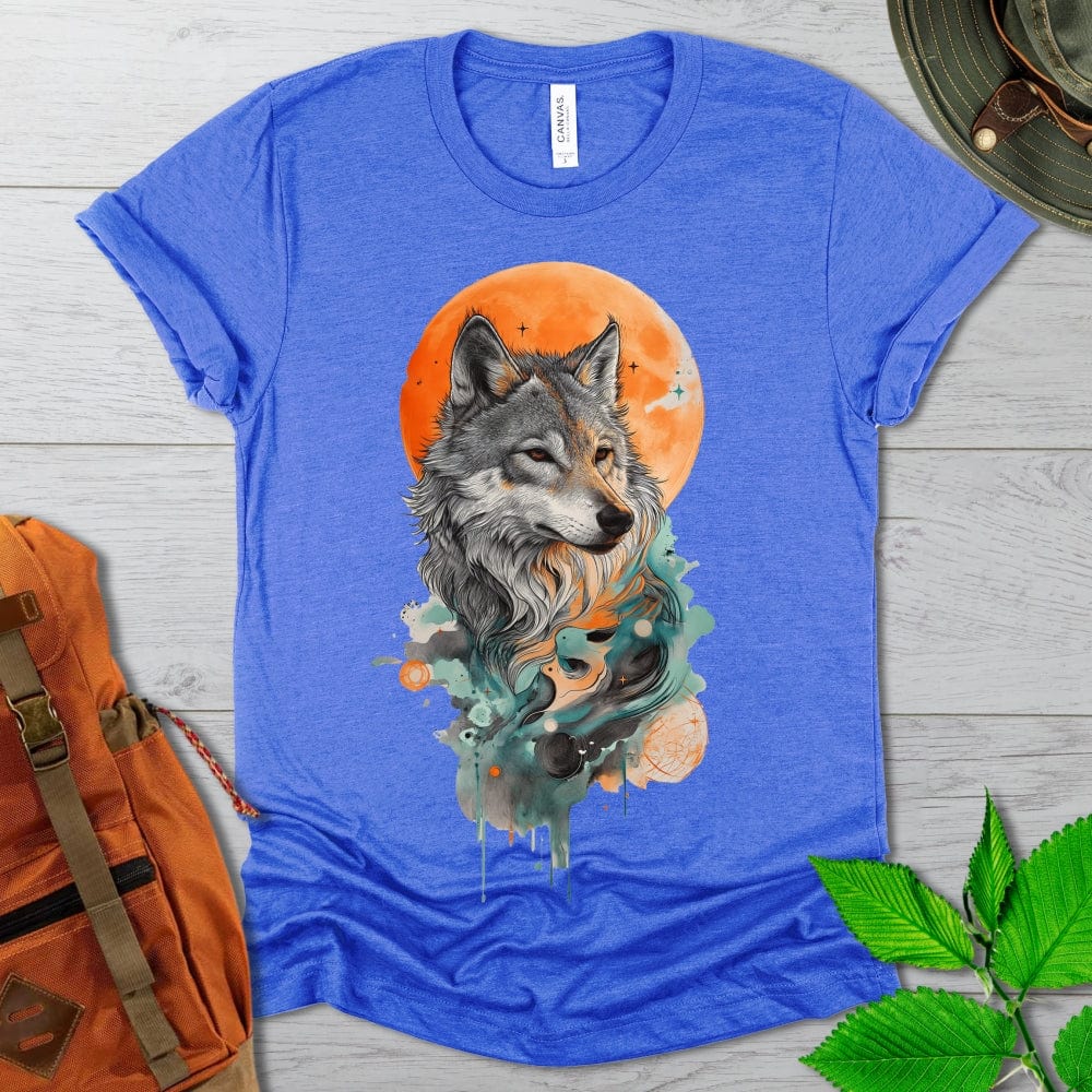 Abstract Wolf Tshirt